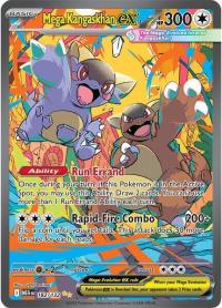 pokemon me01 mega evolution mega kangaskhan ex 182 132 special illustration rare