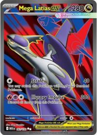 pokemon me01 mega evolution mega latias ex 163 132 full art