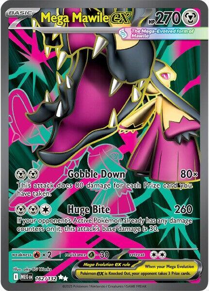 Mega Mawile EX - 162-132 - FULL ART