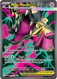 pokemon me01 mega evolution mega mawile ex 162 132 full art