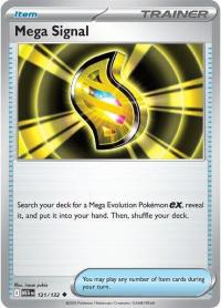 pokemon me01 mega evolution mega signal 121 132