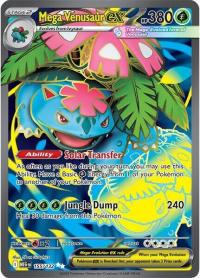 pokemon me01 mega evolution mega venusaur ex 155 132 full art