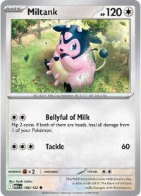pokemon me01 mega evolution miltank 106 132
