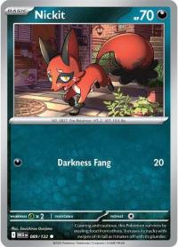 pokemon me01 mega evolution nickit 089 132