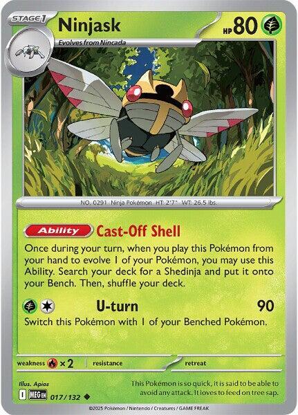 Ninjask - 017-132 (RH)