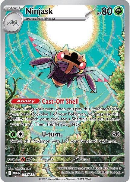 Ninjask - 137-132 - Illustrator Rare