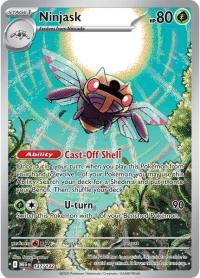 pokemon me01 mega evolution ninjask 137 132 illustrator rare