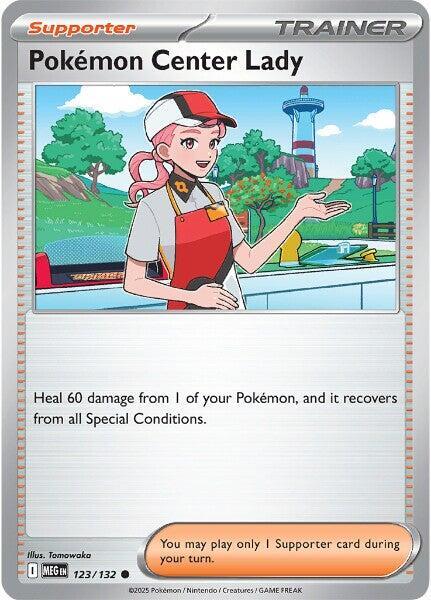 Pokemon Center Lady - 123-132 (RH)