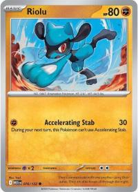 pokemon me01 mega evolution riolu 076 132