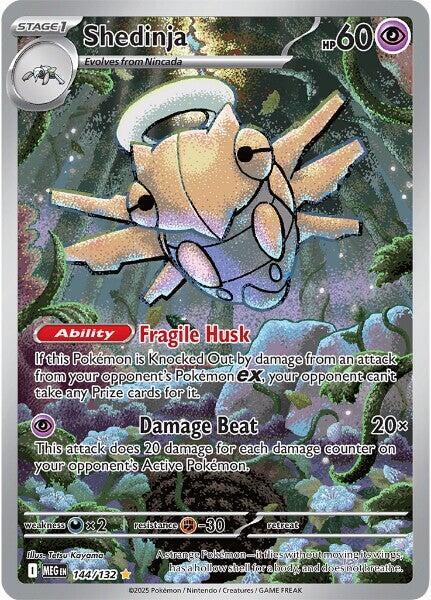 Shedinja - 144-132 - Illustrator Rare
