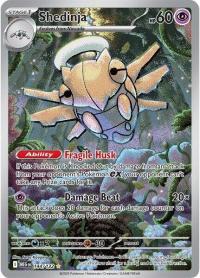pokemon me01 mega evolution shedinja 144 132 illustrator rare