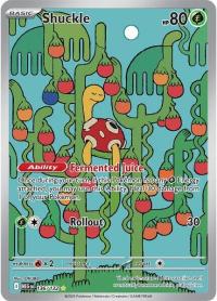 pokemon me01 mega evolution shuckle 136 132 illustrator rare