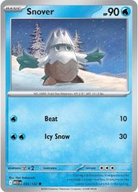 pokemon me01 mega evolution snover 035 132