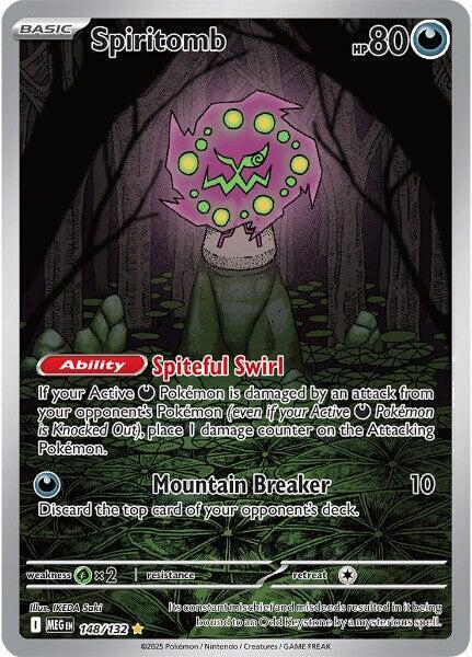 Spiritomb - 148-132 - Illustrator Rare