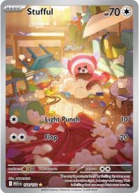 pokemon me01 mega evolution stufful 154 132 illustrator rare
