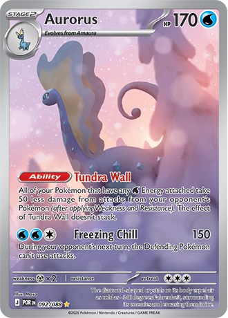 Aurorus - 092-088 - Illustrator Rare
