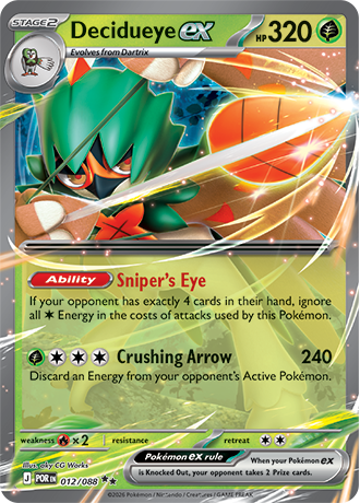 Decidueye EX - 012-088