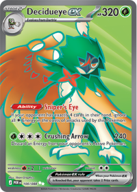 pokemon me03 perfect order decidueye ex 100 088 full art