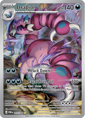 Drapion - 097-088 - Illustrator Rare