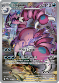 pokemon me03 perfect order drapion 097 088 illustrator rare