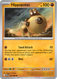pokemon me03 perfect order hippopotas 039 088 rh