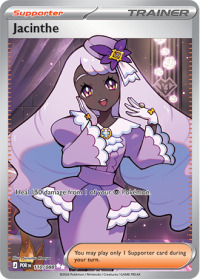 pokemon me03 perfect order jacinthe 110 088 full art