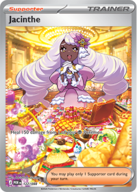 pokemon me03 perfect order jacinthe 122 088 special illustrator rare