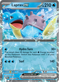 pokemon me03 perfect order lapras ex 022 088
