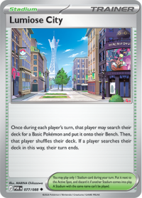 pokemon me03 perfect order lumiose city 077 088 rh