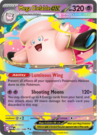 pokemon me03 perfect order mega clefable ex 031 088