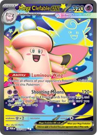 pokemon me03 perfect order mega clefable ex 103 088 full art