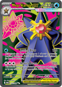 pokemon me03 perfect order mega starmie ex 102 088 full art