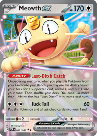 pokemon me03 perfect order meowth ex 062 088