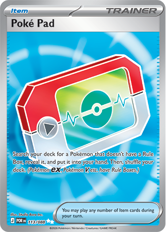 Poke Pad - 113-088 - FULL ART
