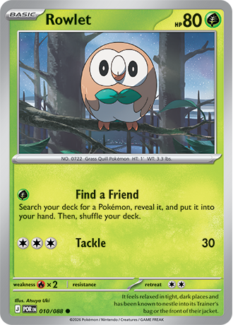 Rowlet - 010-088