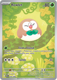 pokemon me03 perfect order rowlet 090 088 illustrator rare