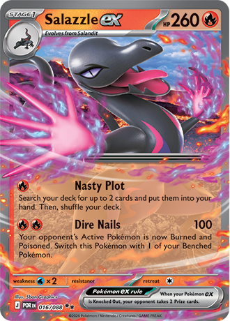 Salazzle EX - 016-088