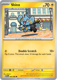 pokemon me03 perfect order shinx 026 088