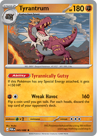 Tyrantrum - 045-088 (RH)