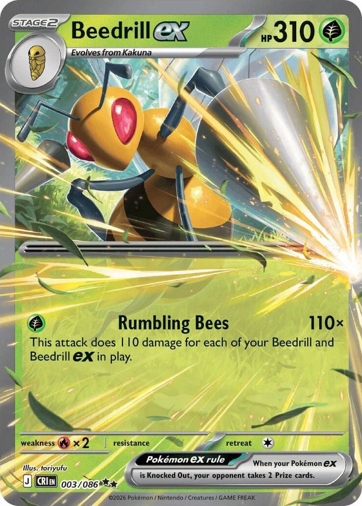 Beedrill EX - 003-086