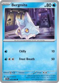 pokemon me04 chaos rising bergmite 023 086