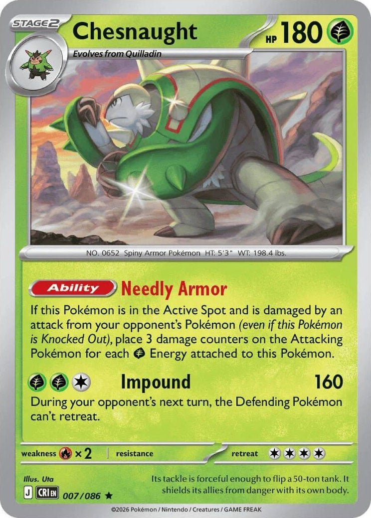 Chesnaught - 007-086 (RH)