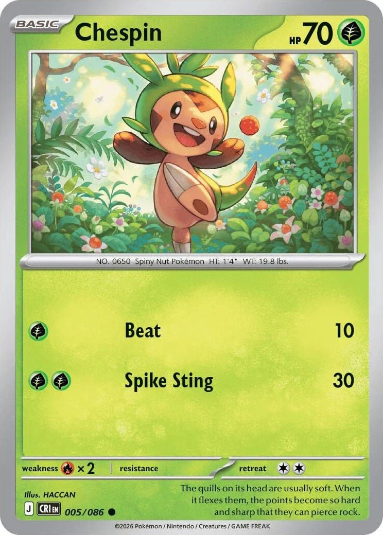 Chespin - 005-086 (RH)