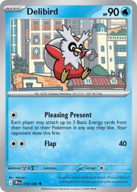 pokemon me04 chaos rising delibird 018 086