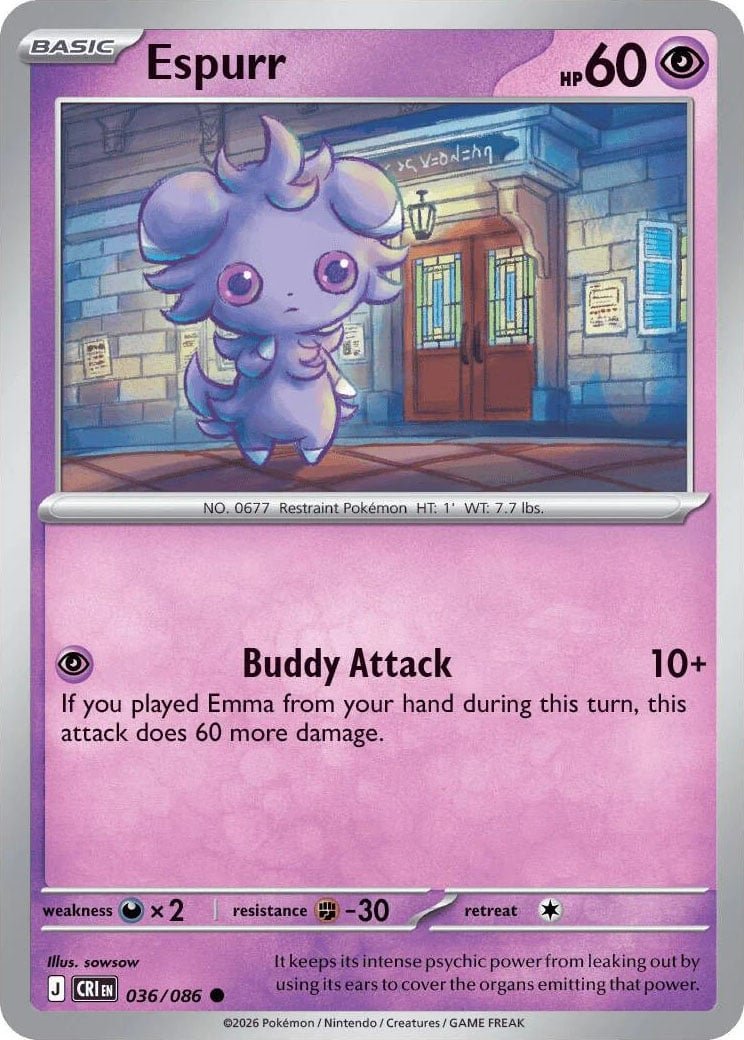 Espurr - 036-086 (RH)