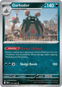 pokemon me04 chaos rising garbodor 057 086