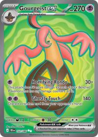 pokemon me04 chaos rising gourgeist ex 102 086 full art