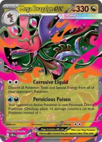 pokemon me04 chaos rising mega dragalge ex 065 086