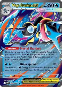 pokemon me04 chaos rising mega greninja ex 022 086