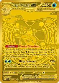 pokemon me04 chaos rising mega greninja ex 122 086 mega hyper rare